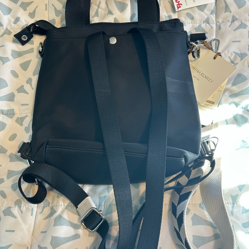 Cynthia Rowley Black Interior Crossbody Bag - Picture 2 of 3